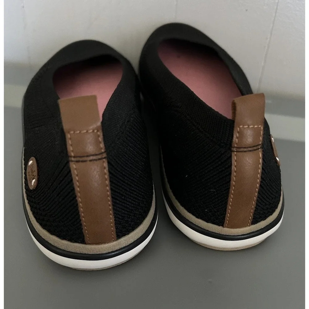 Blowfish Malibu‎ Women's Ez Does It Black Knit Ballet Flats Shoes Size 9.5